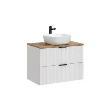 Cabinet with sink ADEL, white, 80 cm